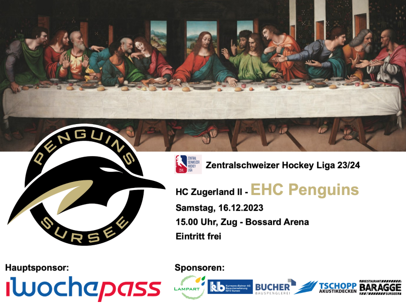 HC Zugerland II - EHC Penguins, 16.12.2023, Zug - Bossard Arena