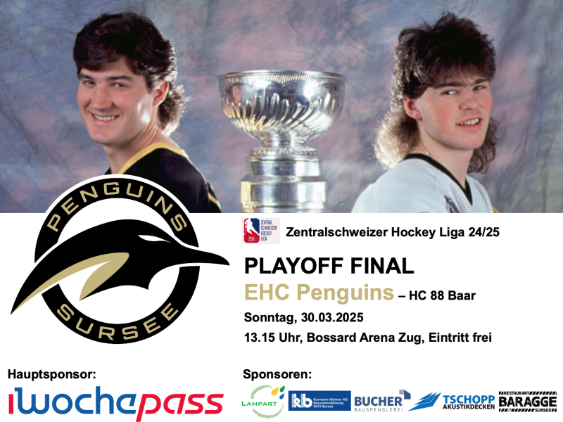 EHC Penguins - HC 88 Baar, 30.03.2025, Bossard Arena Zug